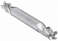 APPROVED VENDOR Square End Mill: Carbide, Double End, 4 Flute, 1/4" Mill Dia, 1/2" LOC, 2-1/2" OAL (MPN 236-001080)