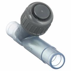 GF PIPING SYSTEMS Y Check Valve: Piston, Y-Style Valve Body, 3/4 in Pipe Size, Spigot x Spigot, PVC (MPN 192304007). Key specifications — Brand: GF PIPING SYSTEMS.