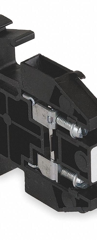 SQUARE D Terminal Block: DIN Rail Mounting Type - Pass-Through Blocks