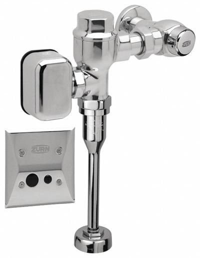 ZURN Automatic Flush Valve: Metroflush, 1 gpf Gallons per Flush, Electric, 11 1/2 in Rough-In - Urinal Automatic Flush Valves