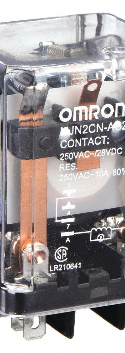 OMRON General Purpose Relay: Socket Mounted - Socket-Mounted Relays