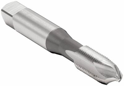 OSG Screw Thread Insert STI Tap: Spiral Point, 3/8"-16 UNC, H3 / 2B-3B, 3 Flute - Spiral-Point STI Taps for Aluminum