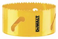DEWALT Hole Saw: 4 3/8 in Saw Dia., 4/5 Teeth per Inch, 1 3/4 in Max. Cutting Dp, Bi-Metal (MPN DAH180100). Key specifications — attr1098070: 4/5; attr1098087: DEWALT; attr1098073: 5/8"-18.