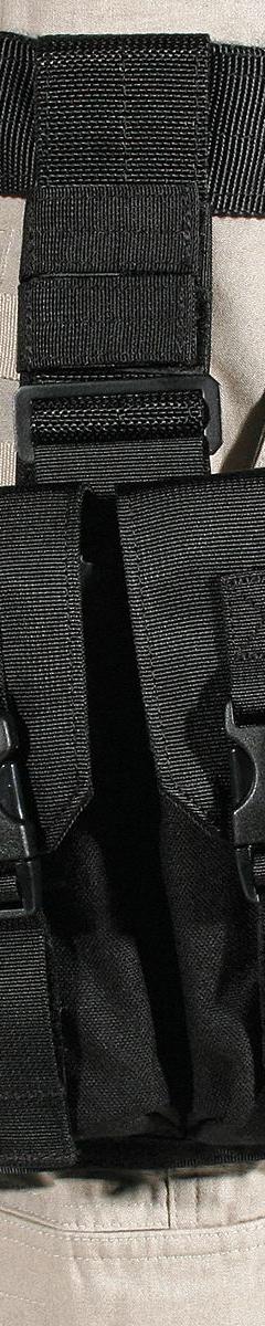 BLACKHAWK Magazine Pouch: Black, Nylon, Quick-Release Buckle Closure (MPN 561601). Key specifications — attr188437: Black; attr188438: Nylon; attr188431: Magazine Pouch.