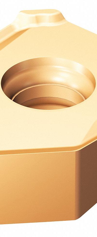 SANDVIK COROMANT Milling Insert, Finishing, Square, 345: 345N-1305E-PW8 1030 - Square (S) Indexable Milling Inserts