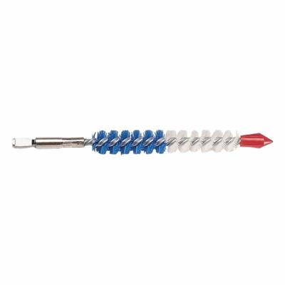 GOODWAY Tube Brush: Quick Connection, Nylon, 15/16 in to 15/16 in, Quick Connect Male - Brushes for Heat Exchanger Cleaning Equipment