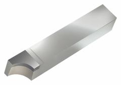 MICRO 100 Single-Point Tool Bit: RAD Tool Bit Style, 3/4 in Shank Wd, 3/4 in Shank Ht, Carbide, Zinc (MPN RAD-15)