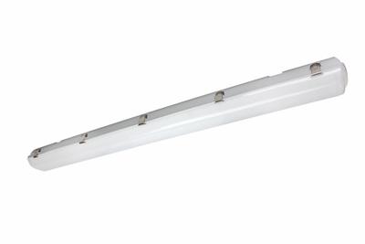 LED Vapor Tight Color Selectable: 4 ft Lg, 2,990 lm_4,550 lm_6,240 lm, 3500K/4000K/5000K - LED Linear Vapor-Tight Light Fixtures