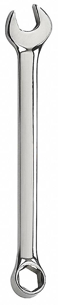 WESTWARD Combination Wrench: Alloy Steel, Chrome, 1 1/8 in Head Size, 15 3/4 in Overall Lg, Offset (MPN 36A286). Key specifications — attr309539: 1-1/8 in; attr309567: No; attr324930: WESTWARD.