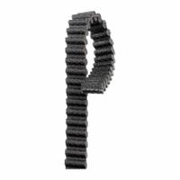 GATES Timing Belt: Two Sides, Modified Curvilinear, PowerGrip® GT®2 Twin Power®, 8 mm Pitch, GT (MPN TP840-8MGT-85). Key specifications — Industry Number: TP840-8MGT-85; Brand: GATES.