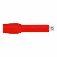 KNIPEX Socket Extension: 1/2 in Input Drive Size, 1/2 in Output Drive Size, 5 in Overall Lg, Chrome (MPN 98 45 125). Key specifications — attr1204978: Insulated; attr1204980: Locking Included; attr1204984: KNIPEX; attr1204970: Chrome.