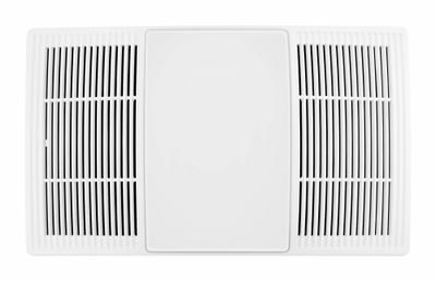 BROAN Replacement Grille: Plastic, White - Replacement Parts for Bathroom Exhaust Fans