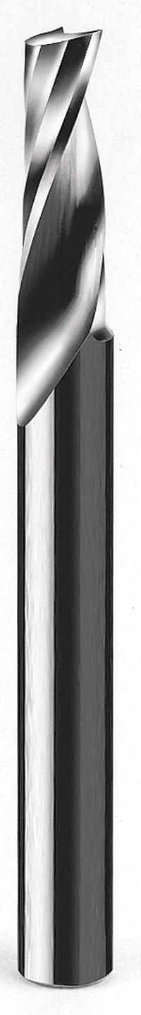 ONSRUD Solid Router Bit: Spiral O-Flute Upcut, 4 mm Cutter Dia, 20 mm LOC (MPN 63-874). Key specifications — attr1164582: 63-850; attr1164586: Soft Plastic.
