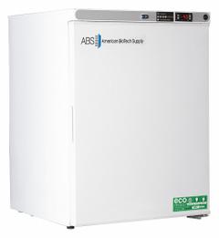 AMERICAN BIOTECH SUPPLY Freezer: Undercounter, 4 cu ft, -43°C to -37°C, Manual Defrost Method, Right (MPN ABT-HC-UCFS-0440). Key specifications — Defrost Method: Manual; Brand: AMERICAN BIOTECH SUPPLY; Door Hinge: Right.