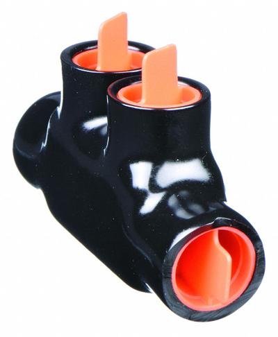 BLACKBURN Multitap Connector: 2 Port, Double-Sided Entry, 14 AWG – 1/0 AWG Wire Size - Dry-Location Double-Sided Entry Multitap Connectors