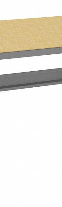 TENNSCO Workbench: Adj Ht, Particleboard, 72 in x 36 in, 1,800 lb Overall Load Capacity, Gray (MPN WBA-1-3672SHB). Key specifications — Brand: TENNSCO.