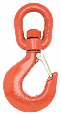 CAMPBELL Slip Hook: 4,000 lb Working Load Limit, 80 Hook Grade, Alloy Steel, 7 9/16 in Overall Lg (MPN 3952415PL). Key specifications — Color: Orange; Brand: CAMPBELL; Visual Indicator Markings: None.
