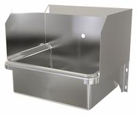 SANI-LAV Hand Sink: 1 Stations, 7 in Bowl Dp, 17 in Bowl Lg, 14 in Bowl Wd, Faucet Not Included (MPN 7070). Key specifications — Includes Side Splash: Side Splash Included; Series: Stainless Steel Hand Wash Sink; Brand: SANI-LAV.