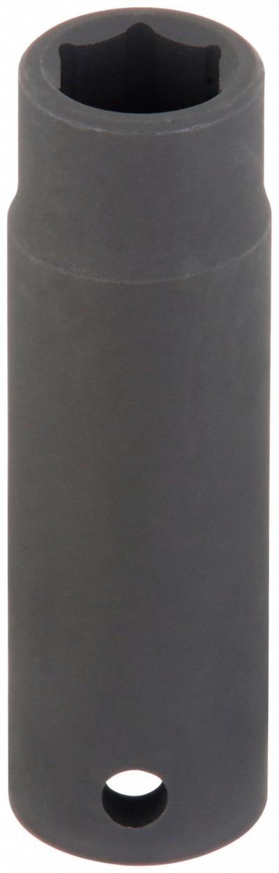 WESTWARD Impact Socket: 1/2 in Drive Size, Metric, 20 mm Socket Size, 6-Point, Deep - 1/2" Drive Impact Sockets