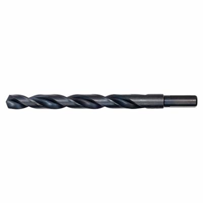 MILWAUKEE Jobber Length Drill Bit: 29/64", 135° Split Point, Black Oxide HSS - Chip-Clearing High-Speed Steel Jobber-Length Drill Bits