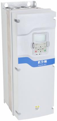 EATON Variable Frequency Drive: In Phase Three, Out Phase Three, 10 hp, 31 A Output Current - Max (MPN DG1-32031FB-C21C). Key specifications — Style: Industrial High Performance; Color: White; Output Phase: Three.