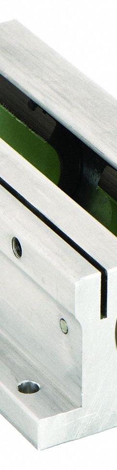 THOMSON Linear Pillow Block Bearing: Twin, Self-Aligning, 1 1/2 in Inside Dia, TEP 950, 0.28 in (MPN FNYBUTWNO24ALS). Key specifications — Liner: TEP 950; Material: Aluminum.