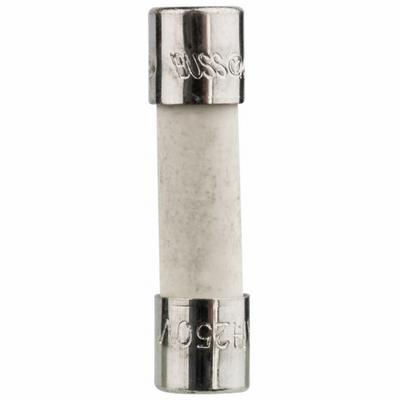 BUSSMANN Fuse: S501 Series, Fast-Acting, 100 mA, 250 V AC, Non-Indicating - Fast-Acting Cylindrical Fuses