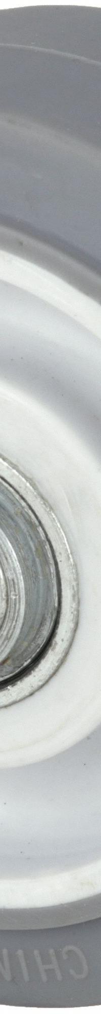 APPROVED VENDOR Caster Wheel: 3 in Wheel Dia., 1 1/4 in Wheel Wd, Rubber, 200 lb Load Rating, Gray (MPN 2RYW6). Key specifications — Wheel Core Material: Plastic; Wheel/Tread Color: Gray; Brand: APPROVED VENDOR.
