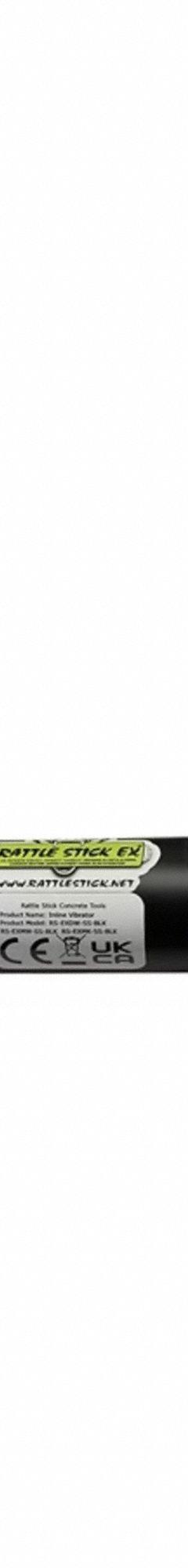 RATTLE STICK Cordless Concrete Vibrator: 6,000 vpm Vibrations per Minute, (1) Bare Tool (MPN RS-EXMW-SS-BLK). Key specifications — attr117575: No; attr117579: (1) Bare Tool; attr117585: Sleeve Adapter.