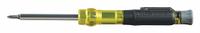 KLEIN TOOLS Multi-Bit Screwdriver: Phillips/Slotted Tip, #0/1/8 in Tip Size, 2 Tips, Quick-Change (MPN 32613). Key specifications — attr1205339: Slotted: 1/8 in; attr1205303: KLEIN TOOLS.