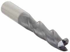 WIDIA HANITA Square End Mill: Carbide, TiAlN Coated, 3 Flute, 1" Mill Dia, 2-1/4" LOC, 5" OAL (MPN I3S1000T225X)