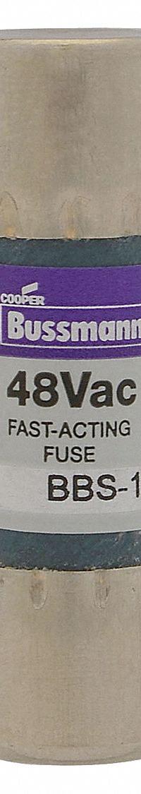 BUSSMANN Fuse: BBS Series, Midget, Fast-Acting, 250 mA, 600 V AC, 13/32 in x 1 3/8 in (MPN BBS-1/4). Key specifications — attr1287209: BBS; attr211192: BUSSMANN.
