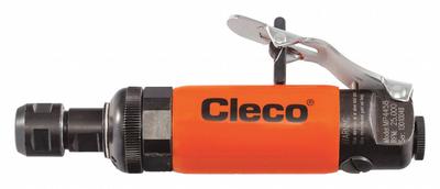 CLECO Die Grinder: Straight Tool, 0.5 hp Horsepower, 25,000 RPM Max. Speed - Air-Powered Straight Die Grinders