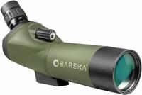 BARSKA Spotting Scope: 18x to 36x, 100 ft @ 1000 yd (36x)/137 ft @ 1000 yd (18x), Hunting (MPN AD10348). Key specifications — Color: Green; Magnification: 18x to 36x; Field of View: 100 ft @ 1000 yd (36x); Weather Resistant: Fog Resistant; Brand: BARSKA; Product Type: Spotting Scope.