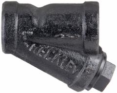 KECKLEY Y Strainer: 3/4 in, NPT, Mesh, 0.034 in Screen Size, Cast Iron, Graphite, 3 3/4 in Ht (MPN 3/43THY-CIM20M34-FTI-B7). Key specifications — Brand: KECKLEY; Seal Material: Graphite; Manufacturer Part Number: 3/43THY-CIM20M34-FTI-B7; Screen Material: 304 Stainless Steel.