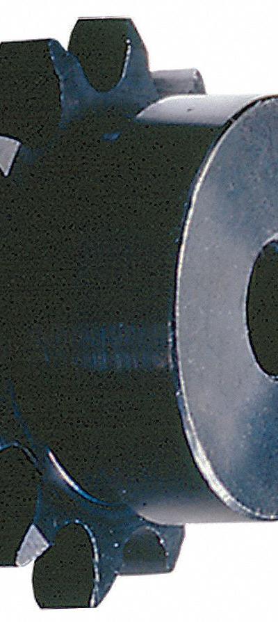 TSUBAKI Sprocket: One-Sided Hub - Size 60 Plain-Bore Roller Chain Sprockets