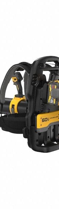 DEWALT Battery-Powered Backpack Leaf Blower: Cordless, 855 cfm Max Air Flow, 160 mph Max Air Speed (MPN DCBL570Y2). Key specifications — Brand: DEWALT; Manufacturer Part Number: DCBL570Y2; Battery Capacity: 12 Ah.