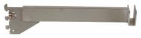 ECONOCO Rectangular Tubing Bracket: Single, 1 in Slot Spacing, 1/2 in Slot Lg, 1/8 in x 12 in x 3 in (MPN CR12-SC). Key specifications — Product Type: Rectangular Tubing Bracket; Color: Silver; For Display Type: Single Slotted Standards; Material: Steel; Duty Rating: Heavy Duty; Brand: ECONOCO; Finish: Satin-Chrome; Mounting Type: Hanging.