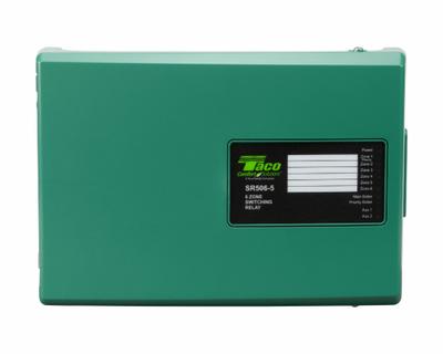 TACO Zone Switching Relay: Expandable Switching, 6 Zones, 120V AC Primary - Zone-Switching Relays