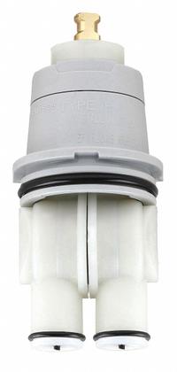 DELTA Shower Cartridge: Delta MultiChoice 13/14 Single Function, 2 3/8 in Overall Lg (MPN RP46074). Key specifications — Brand: DELTA; Product Type: Shower Cartridge; Compatible Product Type: Shower Cartridges; Compatible Series: Delta MultiChoice 13/14 Single Function.