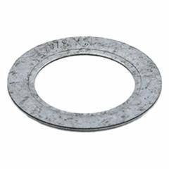 BRIDGEPORT Reducing Washer: 1 in to 3/4 in For Conduit Size, Steel, Silver, 1.75 in Overall Wd (MPN 1063). Key specifications — For Product Type: Electrical Boxes and Enclosures; Brand: BRIDGEPORT; For Conduit Size: 1 in to 3/4 in; Accessory Type: Reducing Washer; Color: Silver; Material: Steel.