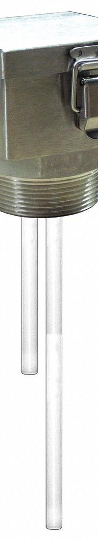 LUMENITE Liquid Level Probe: 2 Probes, NPT, 2 in Process Connection Size, 24 in Probe Lg (MPN PHP42BPT12",24"). Key specifications — attr1387774: LUMENITE; attr1389795: Polycarbonate.