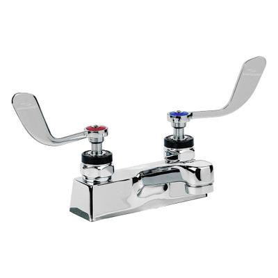 ENCORE Low Arc Bathroom Faucet: KL83, Brass, Chrome Finish, 0.5 gpm Flow Rate - Centerset Handle Bathroom Faucets