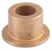 Flanged Sleeve Bearing: Bronze, SAE 841, 1/2 in Bore, 3/4 in OD, 5/8 in Lg, SAE 30 Oil, 3 PK (MPN EF081210). Key specifications — System of Measurement: Inch; Lubricant Material: SAE 30 Oil; Lubrication Method: Embedded; Material Grade: SAE 841; Flange Type: Flanged; Brand: BUNTING BEARINGS.