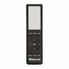 MAXLITE Digital Wall Switch: 11 Buttons, Battery, c- Max EasyRF, Black, RF-REMOTE. Key specifications — attr992926: MAXLITE; attr992898: c- Max EasyRF; attr992903: Yes; attr992919: Battery.