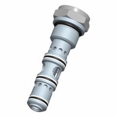 BUCHER HYDRAULICS Cartridge Valve: Screw-In, Screwdriver Adjustment, C12-40 Valve Cavity Size, FDCV (MPN FDCV-12-N-0-44). Key specifications — attr1012059: FDCV-12-N-0-44; attr1250696: FDCV; attr1011660: Nitrile; attr1011632: Screwdriver; attr1011635: BUCHER HYDRAULICS; attr1011636: Steel; attr1011644: C12-40.