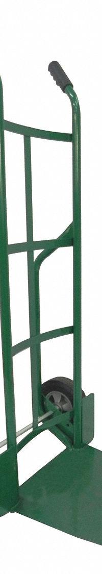 APPROVED VENDOR General Purpose Hand Truck: 800 lb, Dual-Handle Handle, Green, Steel, Flat-Free (MPN 9KCY5). Key specifications — Brand: APPROVED VENDOR; Color: Green.