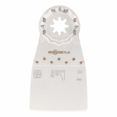FEIN Oscillating Scraper Blade: Rigid, 2 in Blade Wd, 3 1/4 in Blade Lg, High Speed Steel - Starlock Plus Mounted Blades