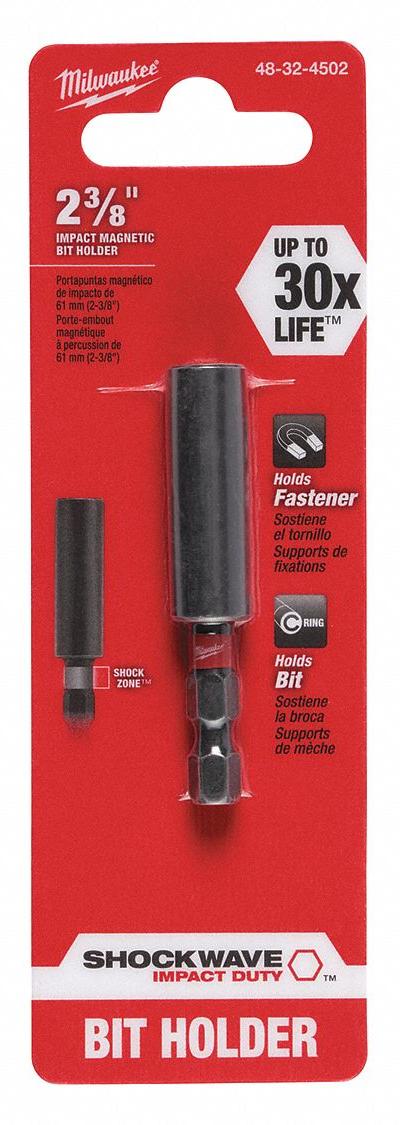 MILWAUKEE Bit Holder: Bit Holder - Standard Bit Holders