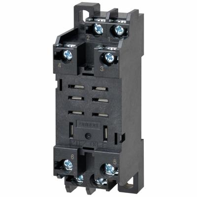 OMRON Relay Socket: 15 A Rating, DIN-Rail & Surface Socket Mounting, 8 Pins - Combination DIN-Rail & Surface-Mounted Sockets